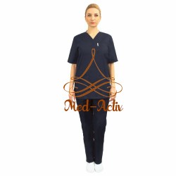 uniforma medicala femei albastra