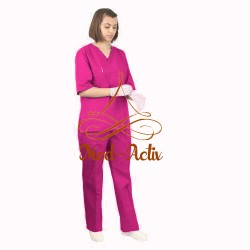 uniforma medicala femei roz