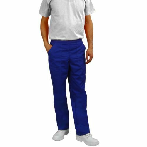 pantaloni medicali albastru