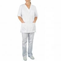 uniforma medicala dama alba