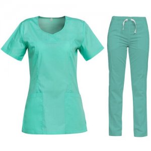 uniforma medicala dama verde