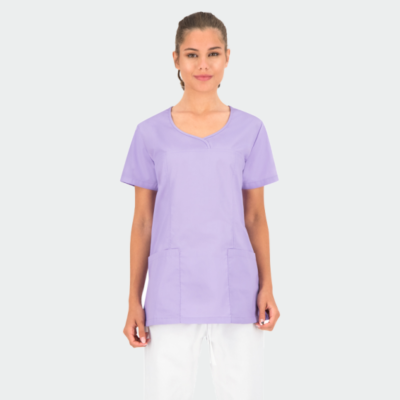 Bluza medicala de dama lila Ines