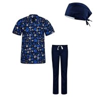 uniforma medicala barbati bleumarin