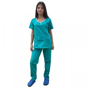 uniforma medicala dama verde
