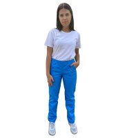 pantaloni medicali turcoaz