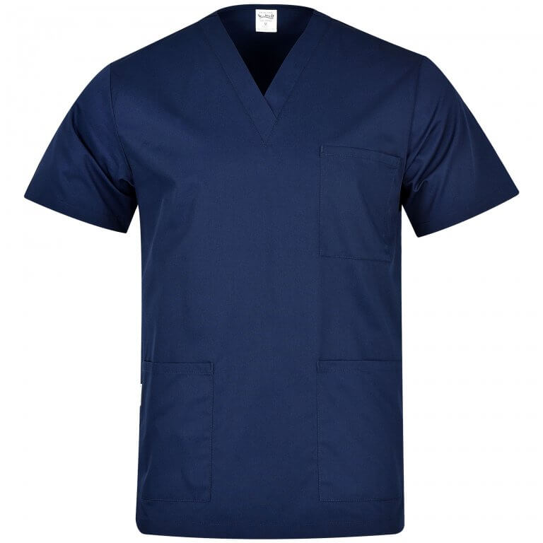 bluza medicala bleumarin