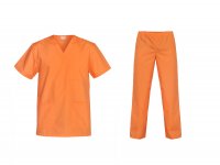 costum medical universal portocaliu