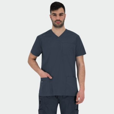 Halat medical barbatesc gri Marco