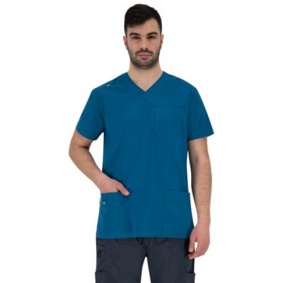Halat medical barbatesc verde turcoaz Marco