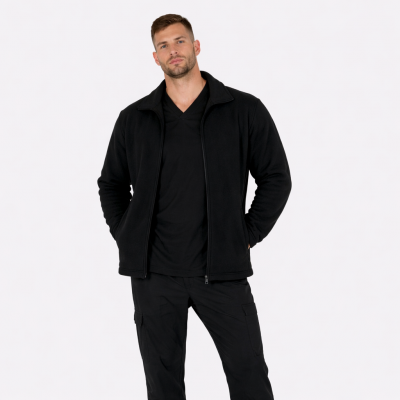 Jacheta polar barbat neagra