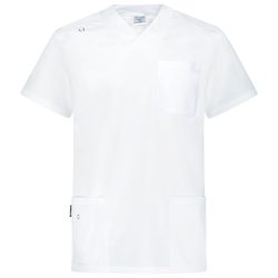 bluza medicala barbat alba