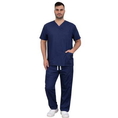 costum meidcal barbatesc marco bleuamrin modle clasic