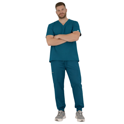 uniforma medicala barbat mateo modle modern material elastic medactiv