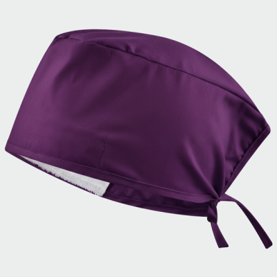 boneta-medicala-textila-unisex-banda-absorbanta-la-frunte-culoare-mov-pruna.