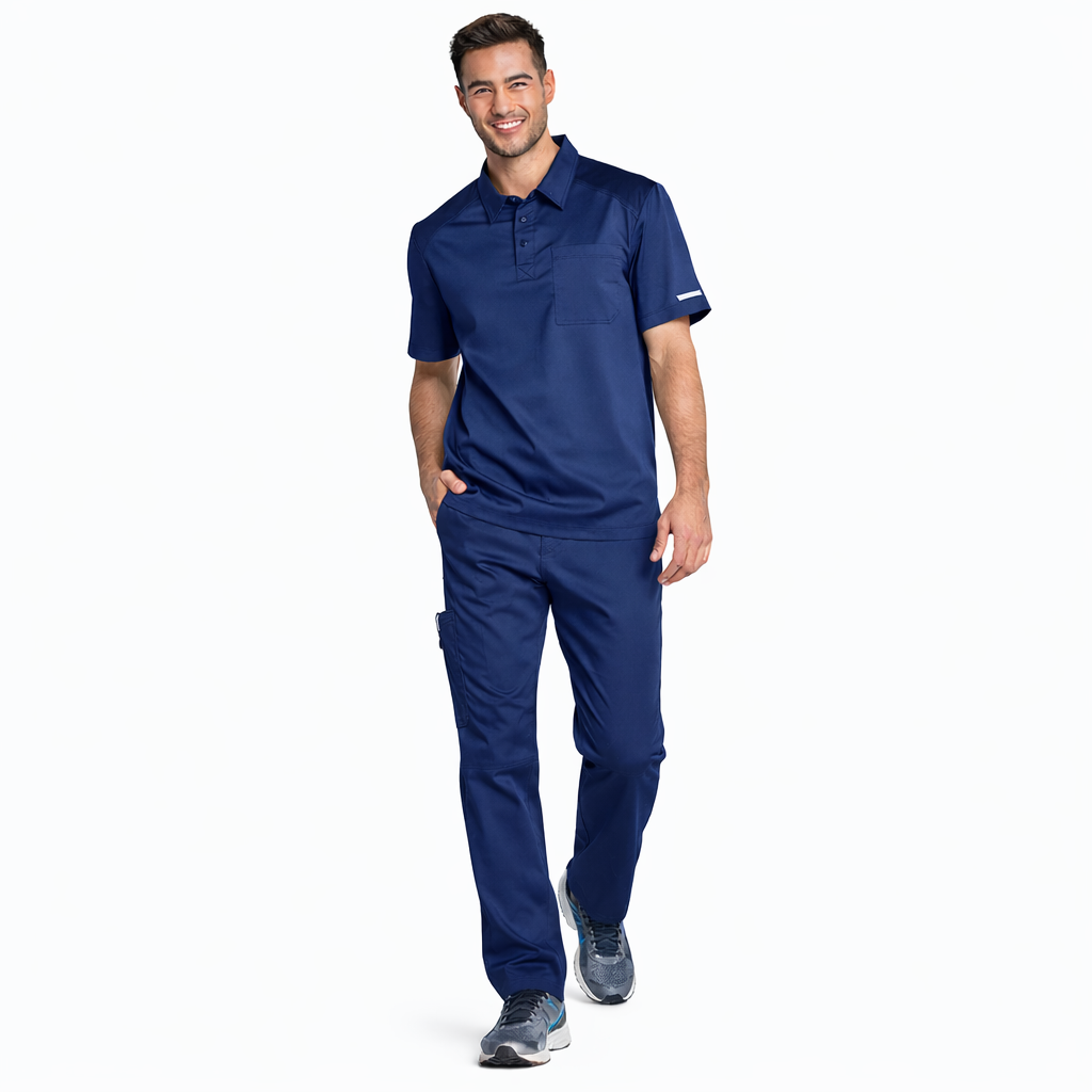 costum medical barbat bleumarin cherokee revolution medactiv
