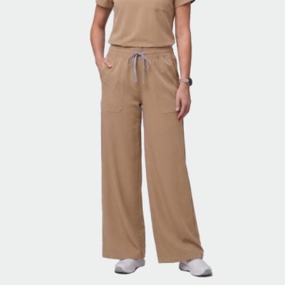 Pantaloni Medicali Damă Bwell AURELIA Bej