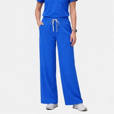 Pantaloni Medicali Damă Bwell AURELIA Albastru Royal