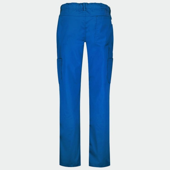Pantaloni medicali DANTE Bwell albastru royal | Unisex - imagine 2