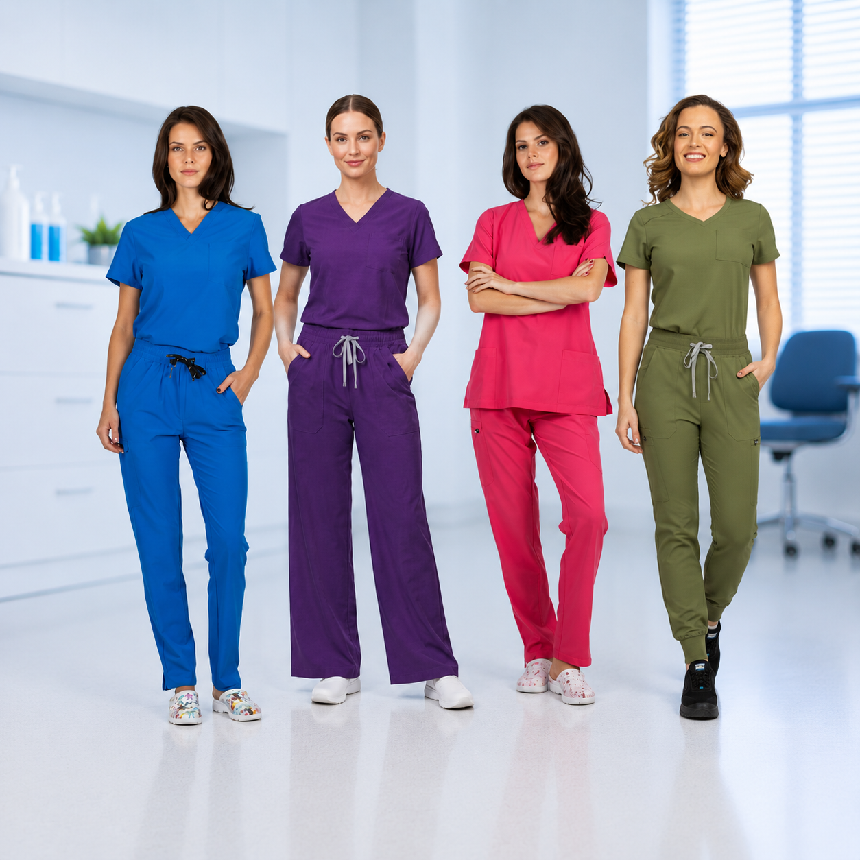 costume medicale dama modele clasice sau moderne culori variate medactiv uniforme medicale si de lucru dama modelel clasice si moderene, culori variate medactiv