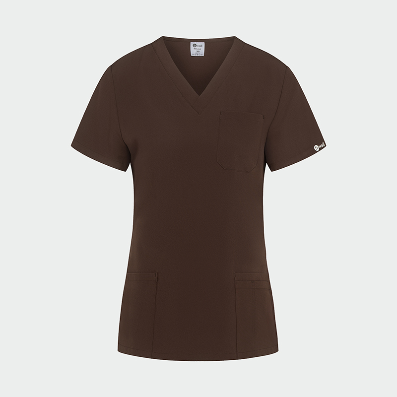 Costum medical dama Bella maro Bwell - imagine 10