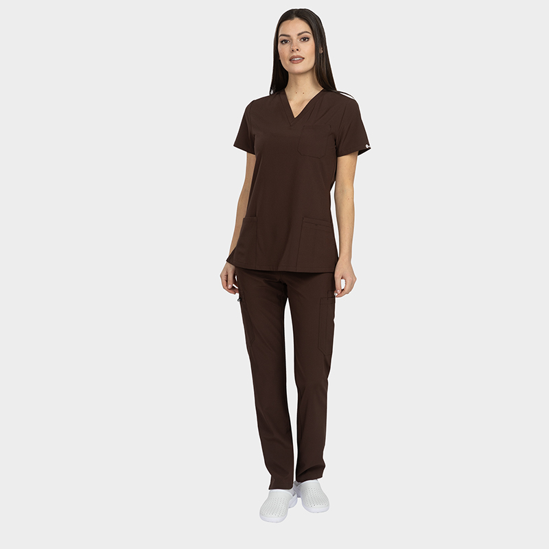 Costum medical dama Bella maro Bwell - imagine 12