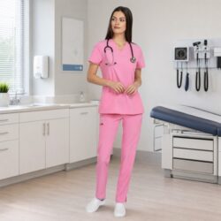 costum medical dama bella roz medactiv