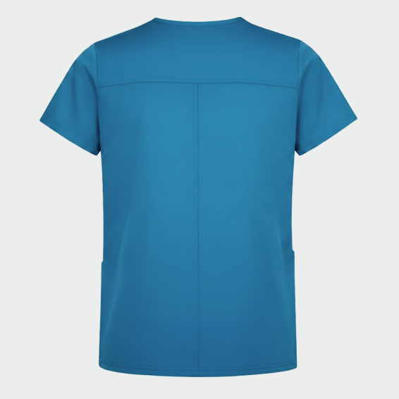 Bluza medicala dama ANGELICA turcoaz - imagine 2