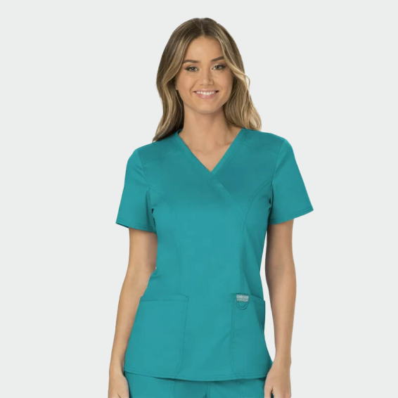 Costum medical damă Cherokee Revolution – Verde - imagine 3