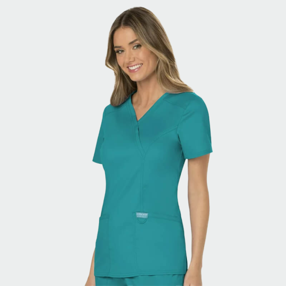 Costum medical damă Cherokee Revolution – Verde - imagine 9